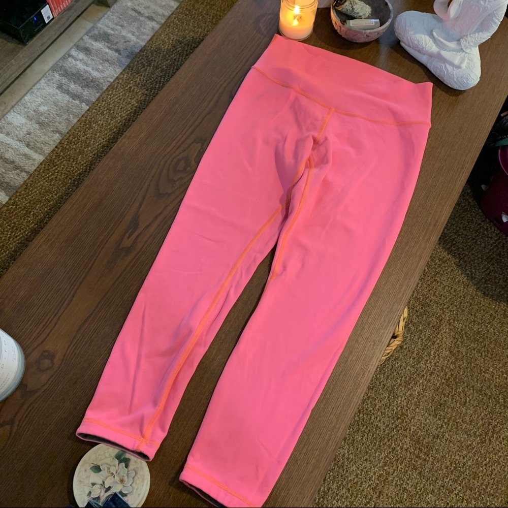 Lululemon reversible leggings size 10
